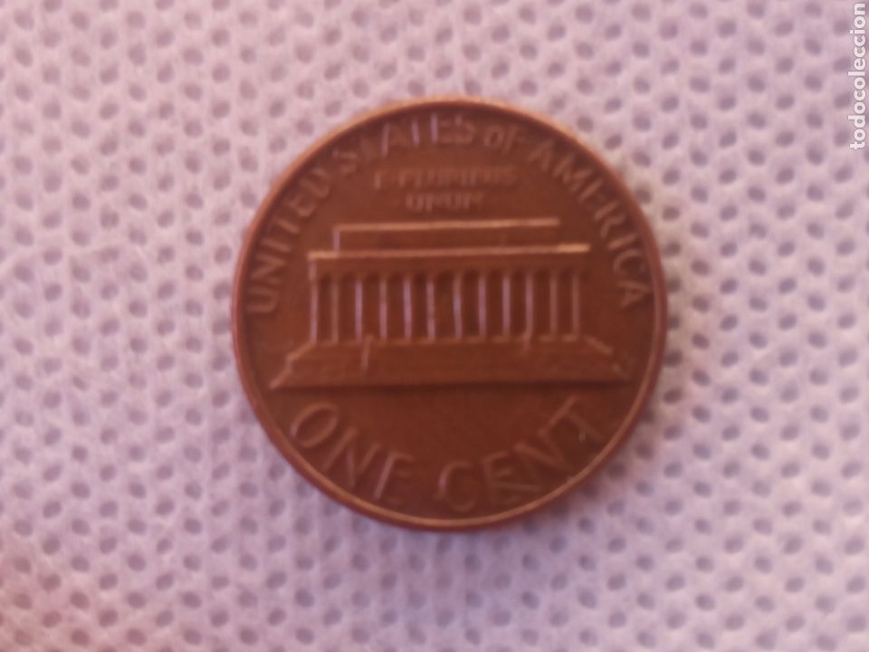 Monedas antiguas de Am&eacute;rica: EEUU moneda 1 centavo 1981 ceca D - Foto 2