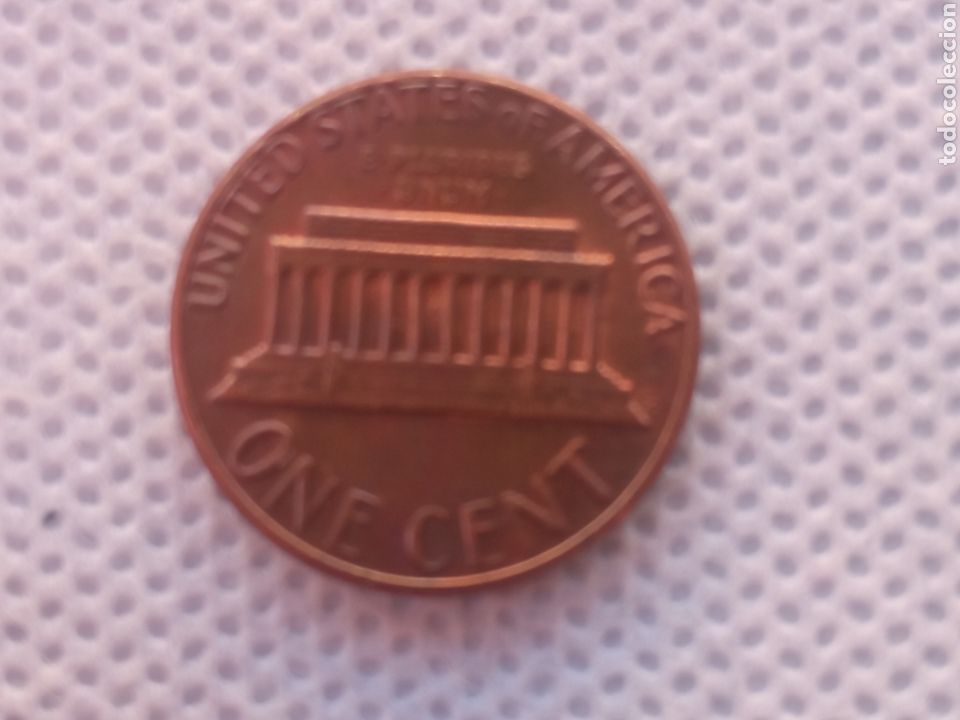Monedas antiguas de Am&eacute;rica: EEUU moneda 1 centavo 1984 ceca D - Foto 2