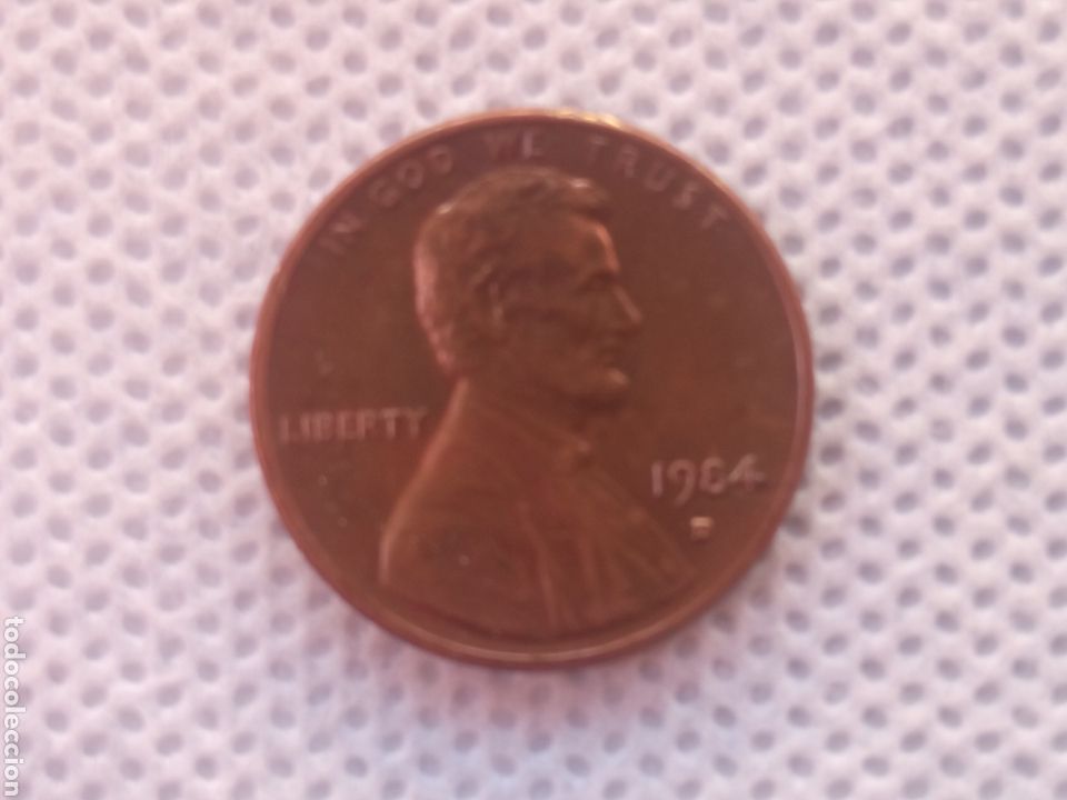 Monedas antiguas de Am&eacute;rica: EEUU moneda 1 centavo 1984 ceca D - Foto 1