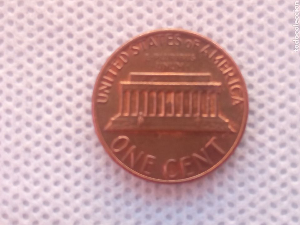 Monedas antiguas de Am&eacute;rica: EEUU moneda 1 centavo 1984 ceca D - Foto 2
