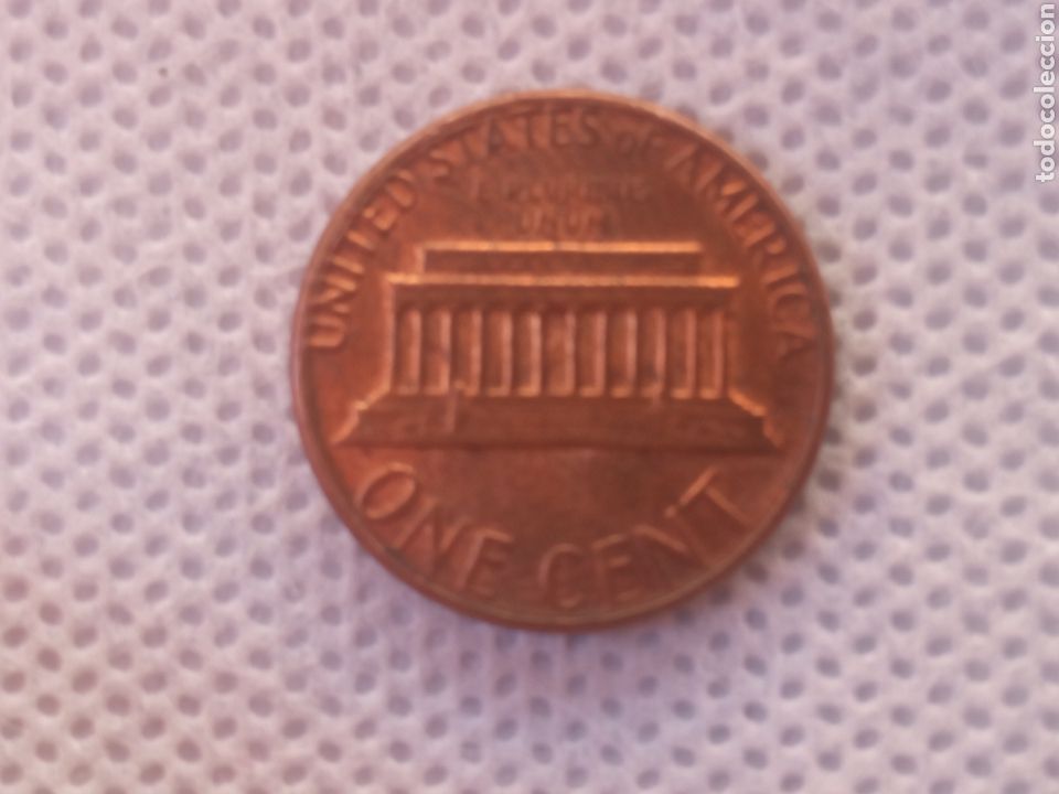 Monedas antiguas de Am&eacute;rica: EEUU moneda 1 centavo 1984 ceca D - Foto 2