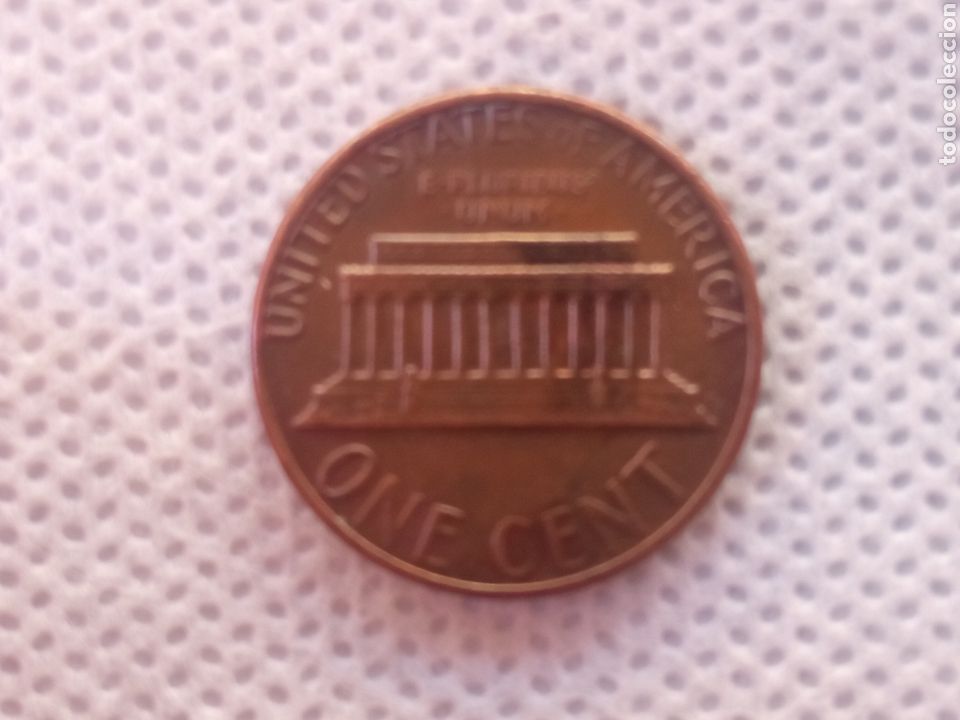 Monedas antiguas de Am&eacute;rica: EEUU moneda 1 centavo 1984 ceca D - Foto 2