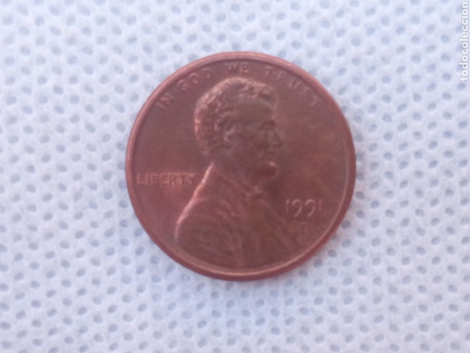 Monedas antiguas de Am&eacute;rica: EEUU moneda 1 centavo 1991 ceca D - Foto 1