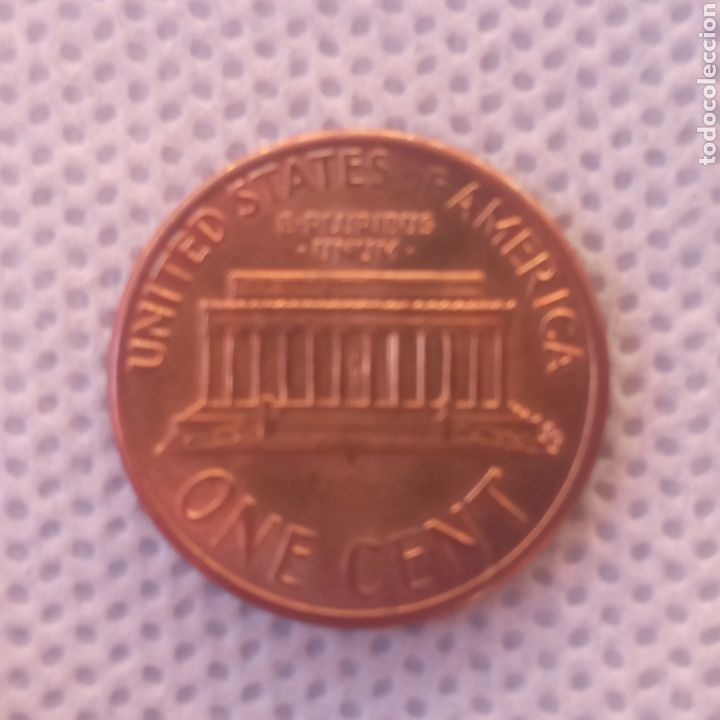 Monedas antiguas de Am&eacute;rica: EEUU moneda 1 centavo 1992 ceca D - Foto 2