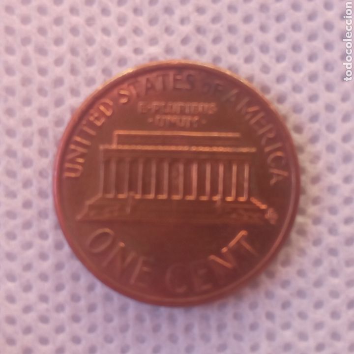 Monedas antiguas de Am&eacute;rica: EEUU moneda 1 centavo 1992 ceca D - Foto 2