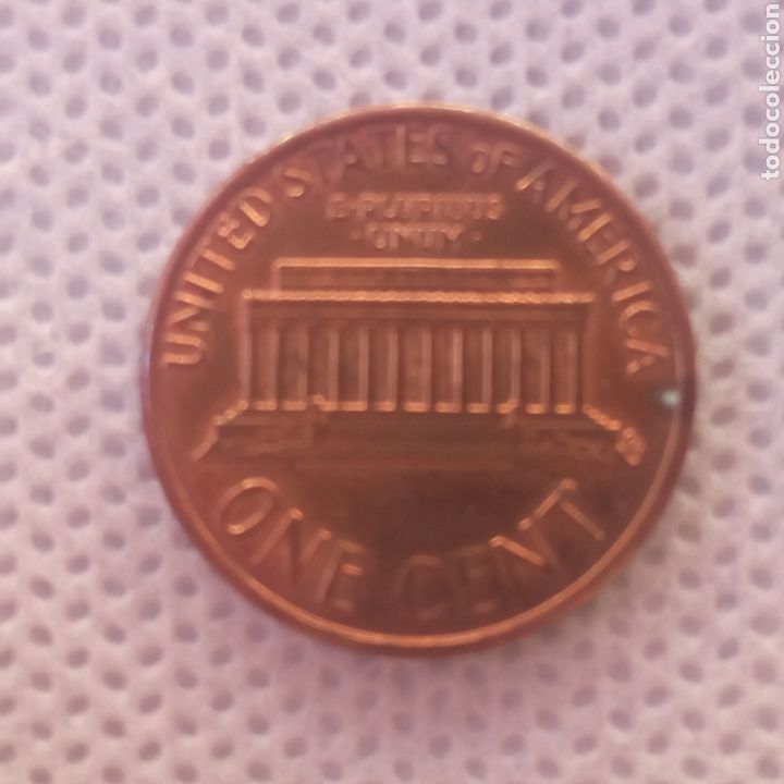 Monedas antiguas de Am&eacute;rica: EEUU moneda 1 centavo 1992 ceca D - Foto 2