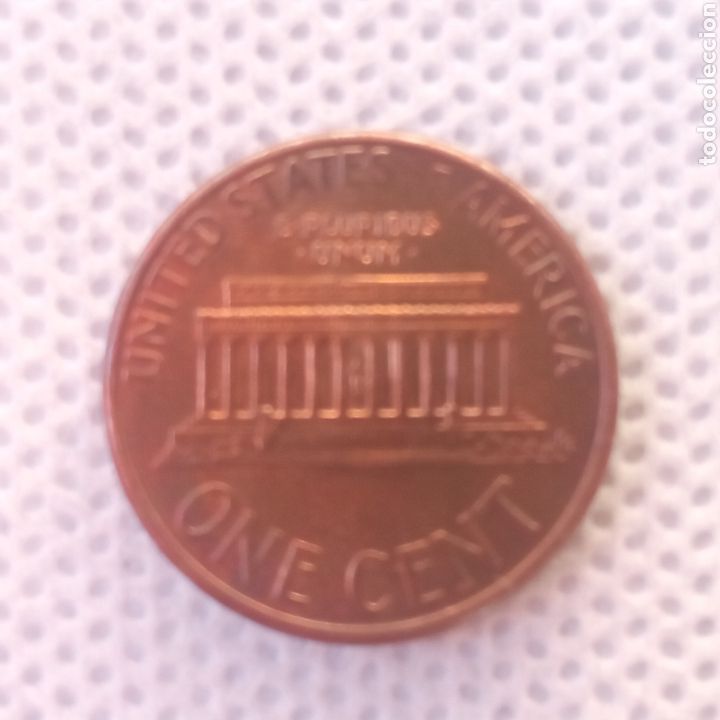 Monedas antiguas de Am&eacute;rica: EEUU moneda 1 centavo 1993 ceca D - Foto 2