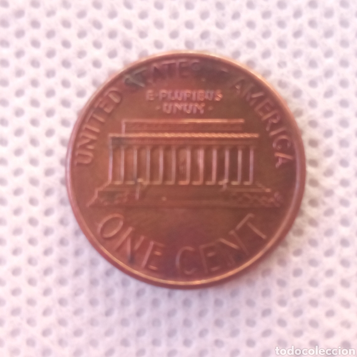 Monedas antiguas de Am&eacute;rica: EEUU moneda 1 centavo 1993 ceca D - Foto 2