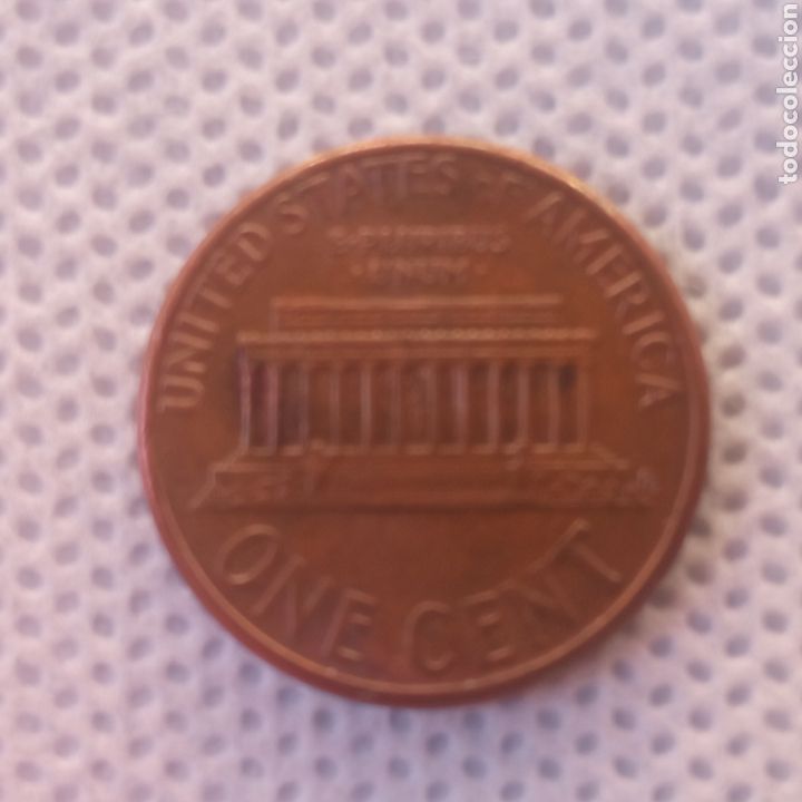 Monedas antiguas de Am&eacute;rica: EEUU moneda 1 centavo 1993 ceca D - Foto 2