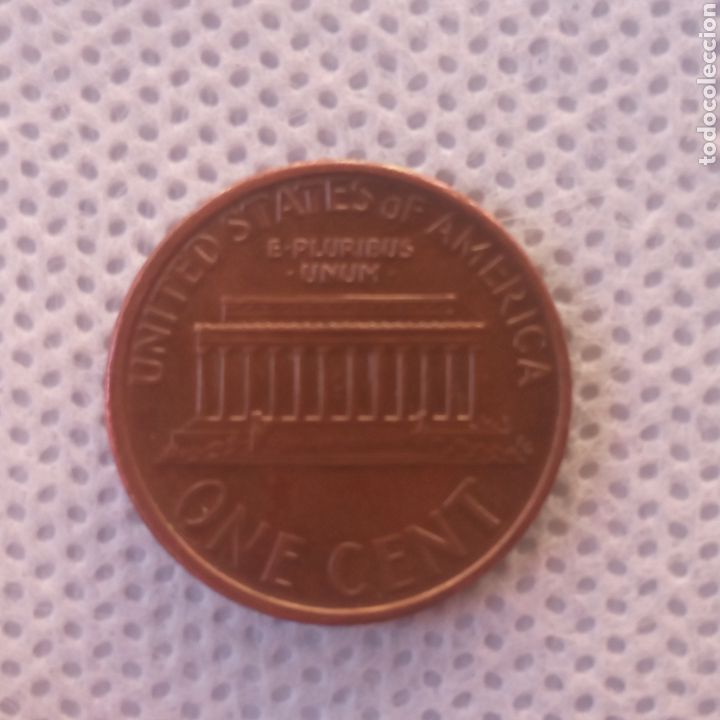 Monedas antiguas de Am&eacute;rica: EEUU moneda 1 centavo 1993 ceca D - Foto 2