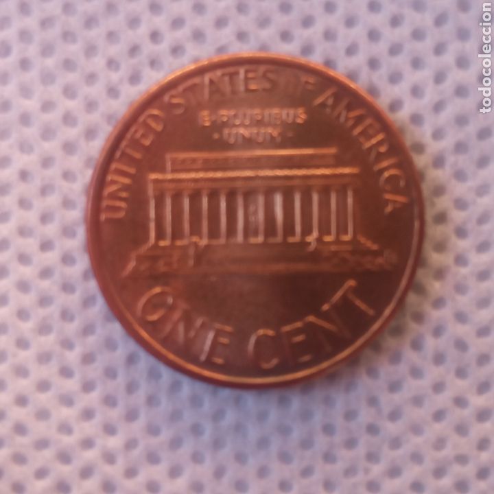 Monedas antiguas de Am&eacute;rica: EEUU moneda 1 centavo 1993 ceca D - Foto 2