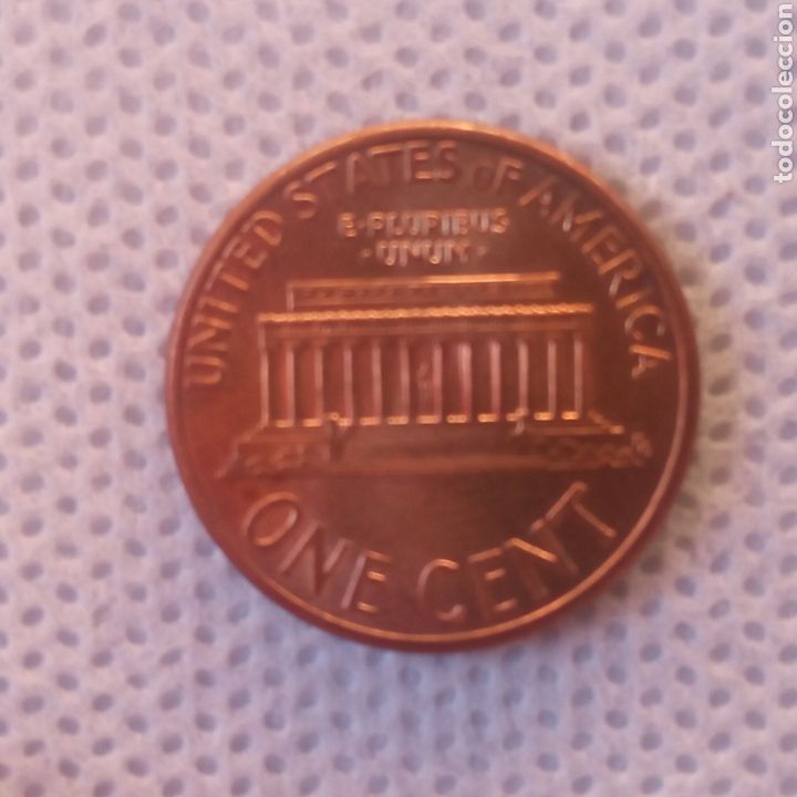 Monedas antiguas de Am&eacute;rica: EEUU moneda 1 centavo 1993 ceca D - Foto 2