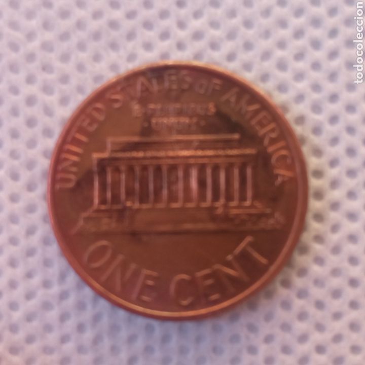 Monedas antiguas de Am&eacute;rica: EEUU moneda 1 centavo 1993 ceca D - Foto 2