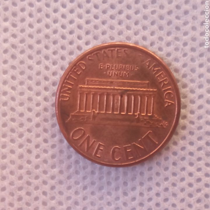 Monedas antiguas de Am&eacute;rica: EEUU moneda 1 centavo 1993 ceca D - Foto 2