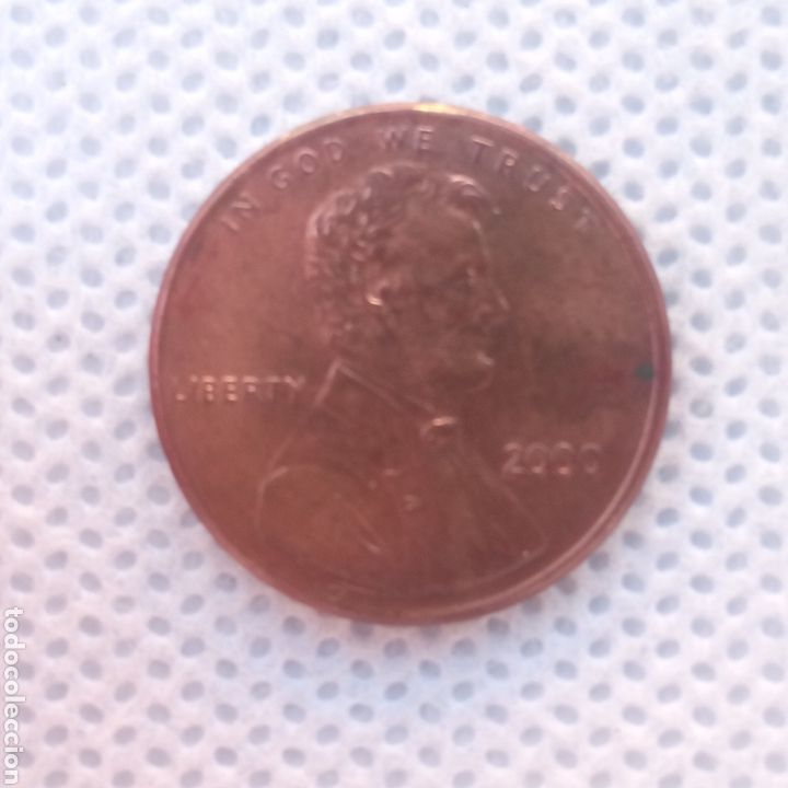 Monedas antiguas de Am&eacute;rica: EEUU moneda 1 centavo 2000 ceca P - Foto 1