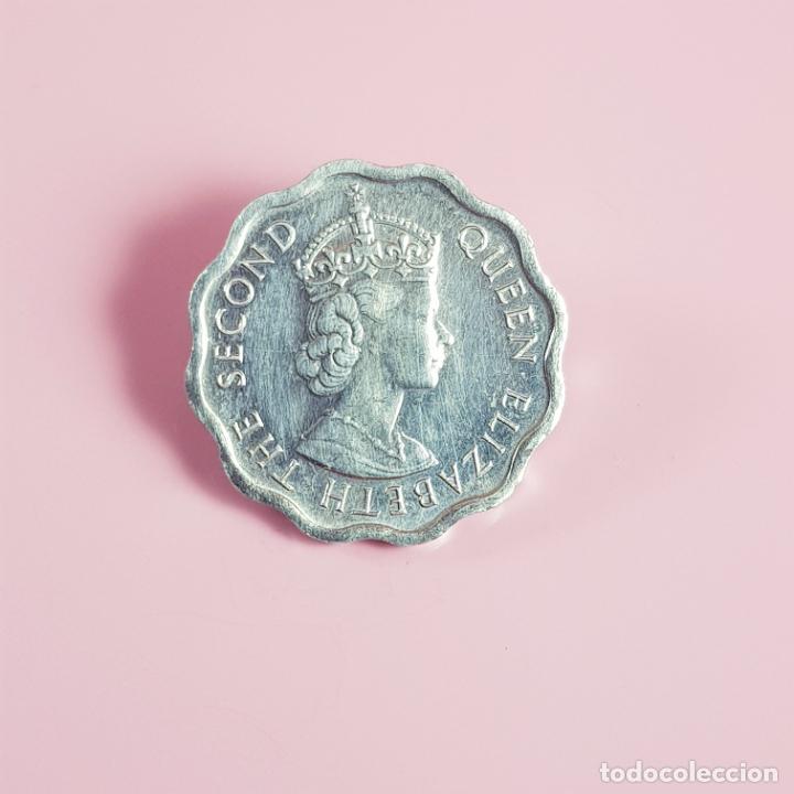 Monedas antiguas de Am&eacute;rica: MONEDA-BELIZE-1989-1 CENT-ALUMINIO-ISABEL II SECOND- - Foto 3