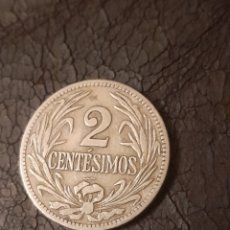 Monedas antiguas de América: MONEDA DE 2 CENTÉSIMOS DE 1924 DE URUGUAY. Lote 345131533