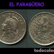Monedas antiguas de América: ARGENTINA 2 CENTAVOS DE 1890 MONEDA AUTENTICA MUY BONITA Y ESCASA ( BUSTO - LIBERTAD ) Nº7
