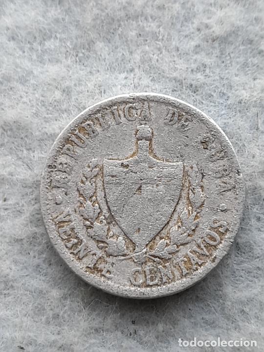 Monedas antiguas de Am&eacute;rica: Cuba. 20 Centavos. A&ntilde;o 1969 - Foto 2
