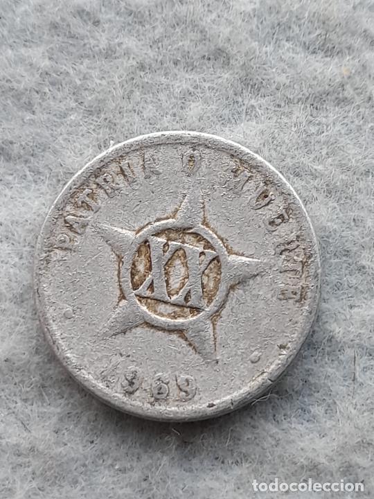 Monedas antiguas de Am&eacute;rica: Cuba. 20 Centavos. A&ntilde;o 1969 - Foto 1