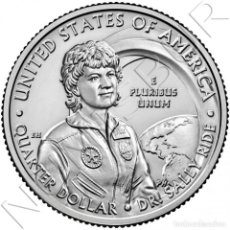 Monedas antiguas de América: USA: 25 CENTS 2022 D QUARTER DOLLAR U.S. DR. SALLY RIDE AMERICAN WOMEN QUARTERS