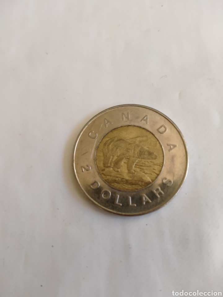 Monedas antiguas de Am&eacute;rica: Moneda canadiense 2 d&oacute;lares 2005 - Foto 2