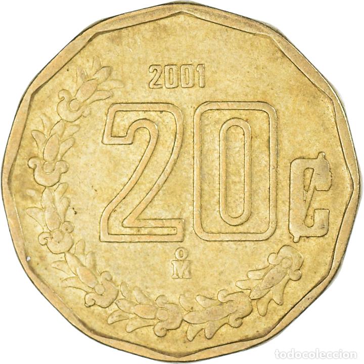 Monedas antiguas de Am&eacute;rica: [#1084778] Moneda, M&eacute;xico, 20 Centavos, 2000 - Foto 2