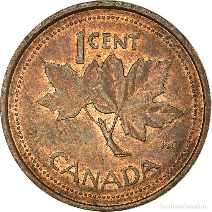 Monedas antiguas de Am&eacute;rica: [#932444] Moneda, Canad&aacute;, Cent, 1952-2002 - Foto 2