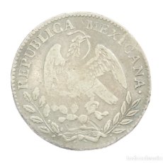 Monedas antiguas de América: 2 REALES 1847.MEXICO R.C. AG. 6,63 GR.MBC-/BC+.ESCASA.