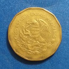 Monete antiche di America: MONEDA DE MÉXICO. VEINTE - 20 CENTAVOS. AÑO 2007
