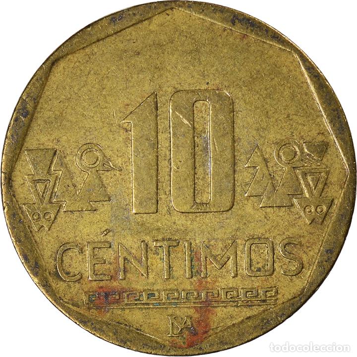 Monedas antiguas de Am&eacute;rica: [#924294] Moneda, Per&uacute;, 10 Centimos, 2012 - Foto 2