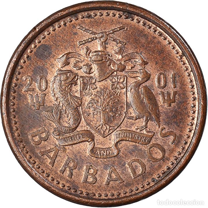 Monedas antiguas de Am&eacute;rica: [#1005410] Moneda, Barbados, Cent, 2001 - Foto 1