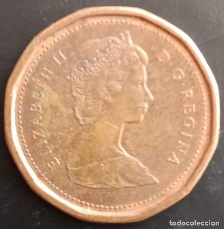 Monedas antiguas de Am&eacute;rica: 1 Cent 1984 - Canad&aacute; - Foto 2