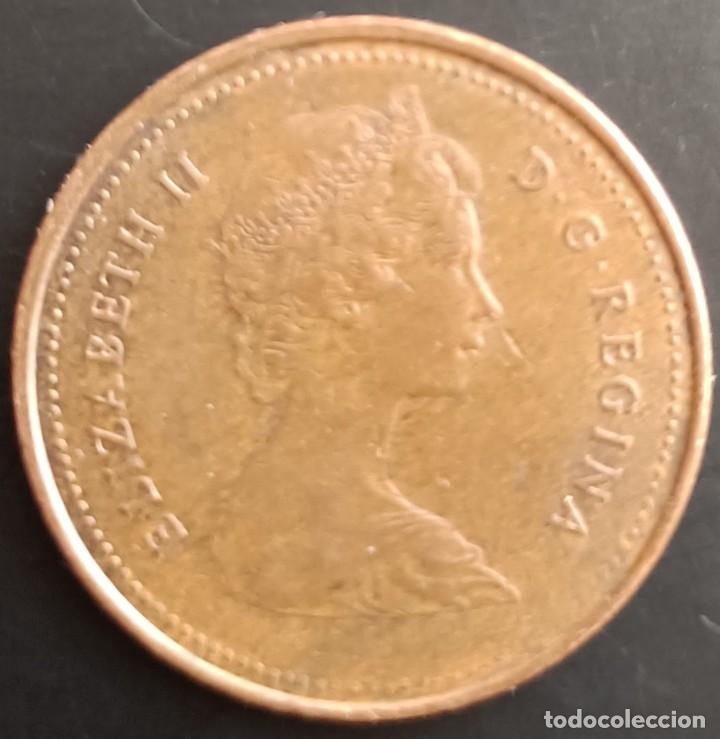 Monedas antiguas de Am&eacute;rica: 1 Cent 1981 - Canad&aacute; - Foto 2