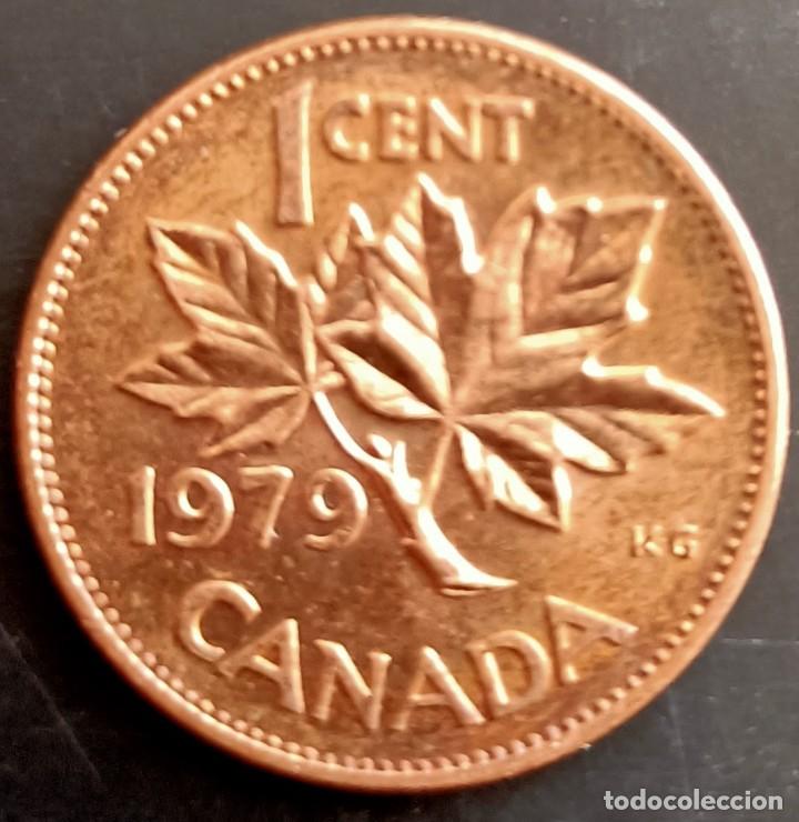 Monedas antiguas de Am&eacute;rica: 1 Cent 1979 - Canad&aacute; - Foto 1
