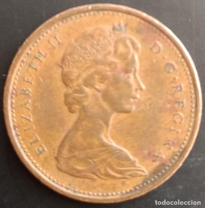 Monedas antiguas de Am&eacute;rica: 1 Cent 1970 - Canad&aacute; - Foto 2