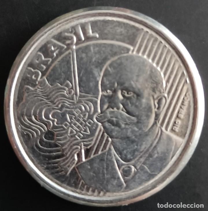 Monedas antiguas de Am&eacute;rica: 50 Centavos 2005 - Brasil - Foto 2