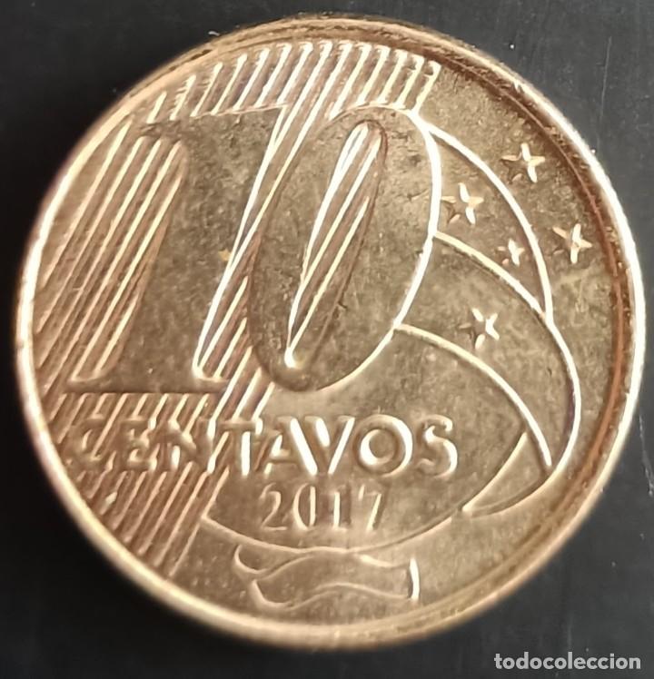 Monedas antiguas de Am&eacute;rica: 10 Centavos 2017 - Brasil - Foto 1