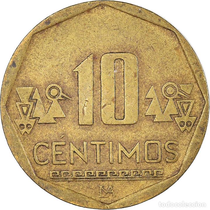 Monedas antiguas de Am&eacute;rica: [#1401534] Moneda, Per&uacute;, 10 Centimos, 2003 - Foto 2
