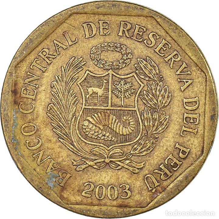 Monedas antiguas de Am&eacute;rica: [#1401534] Moneda, Per&uacute;, 10 Centimos, 2003 - Foto 1