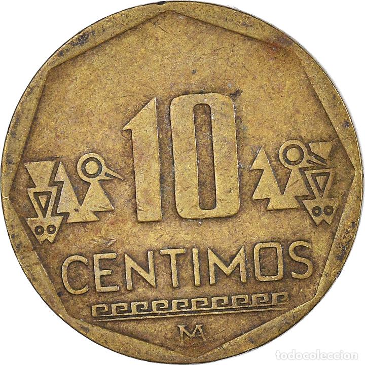 Monedas antiguas de Am&eacute;rica: [#1401485] Moneda, Per&uacute;, 10 Centimos, 2002 - Foto 2