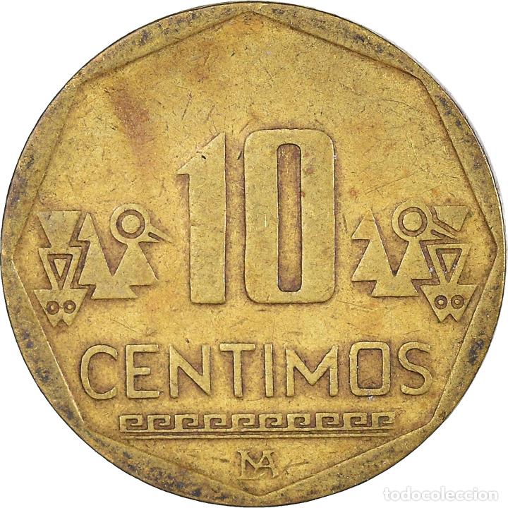 Monedas antiguas de Am&eacute;rica: [#1401589] Moneda, Per&uacute;, 10 Centimos, 2004 - Foto 2