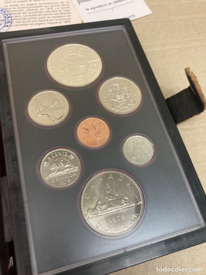Monedas antiguas de Am&eacute;rica: 7 monedas de Canada - Foto 1