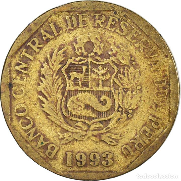Monedas antiguas de Am&eacute;rica: [#1401909] Moneda, Per&uacute;, 10 Centimos, 1993 - Foto 1