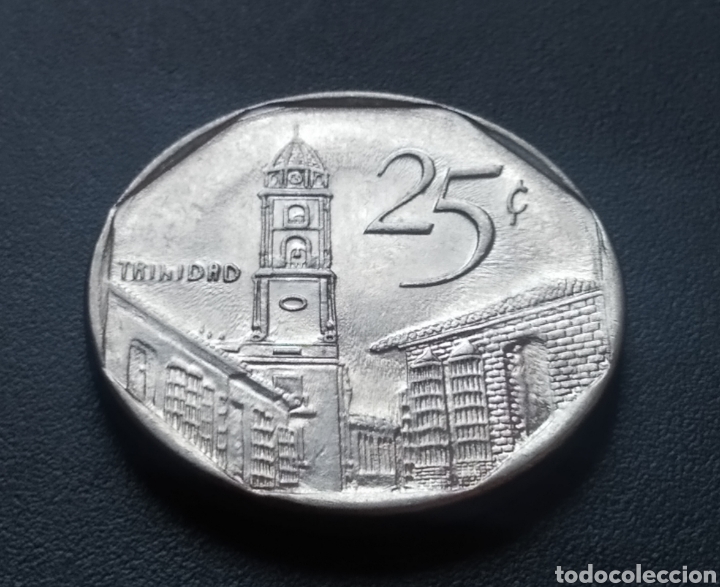 Monedas antiguas de Am&eacute;rica: MONEDA - CUBA 25 CENTAVOS 2000 - Foto 3