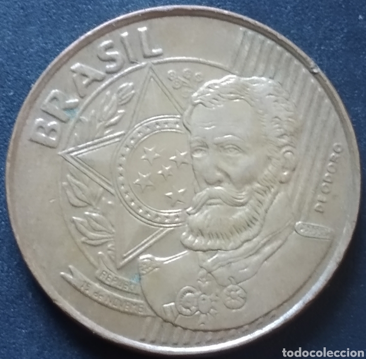 Monedas antiguas de Am&eacute;rica: MONEDA - BRASIL 25 CENTAVOS 2009 - Foto 2