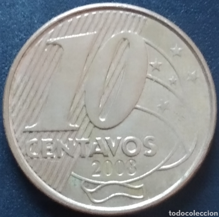 Monedas antiguas de Am&eacute;rica: MONEDA - BRASIL 10 CENTAVOS 2008 - Foto 1