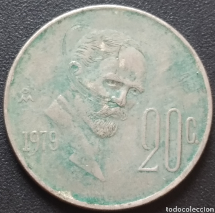 Monedas antiguas de Am&eacute;rica: MONEDA - MEXICO 20 CENTAVOS 1979 - Foto 1