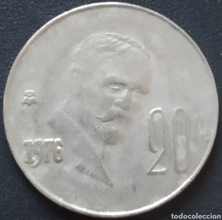 Monedas antiguas de Am&eacute;rica: MONEDA - MEXICO 20 CENTAVOS 1976 - Foto 1