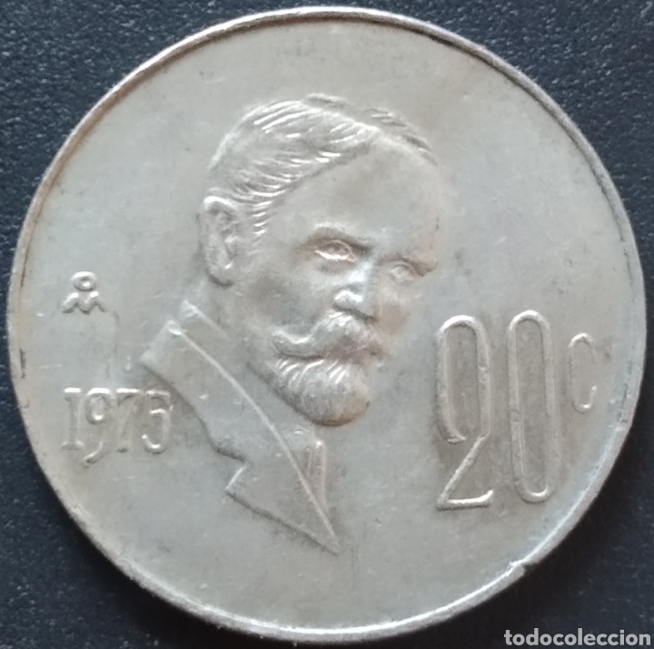 Monedas antiguas de Am&eacute;rica: MONEDA - MEXICO 20 CENTAVOS 1975 - Foto 1